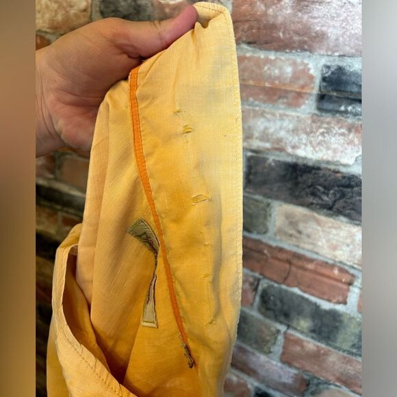 5 for $25🔥Tommy Bahama Orange Long Sleeve Button Front Shirt XL Tall - Picture 5 of 6